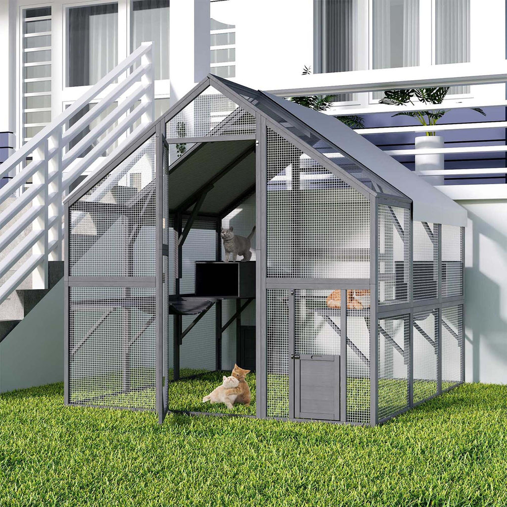 Large Cat Enclosure with UV Proof Cover E803