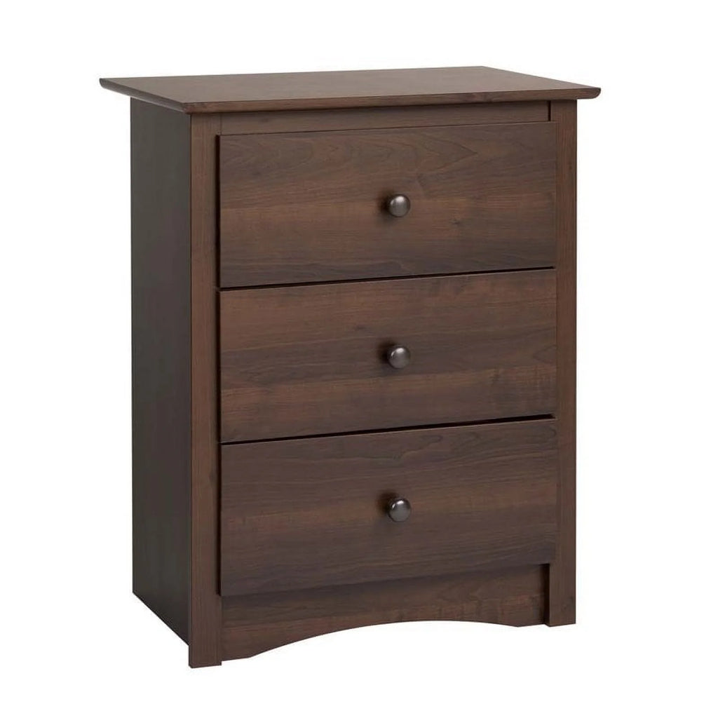 5-Piece Set with 2 Night Tables Chest Dresser and Tall Nightstand K359469