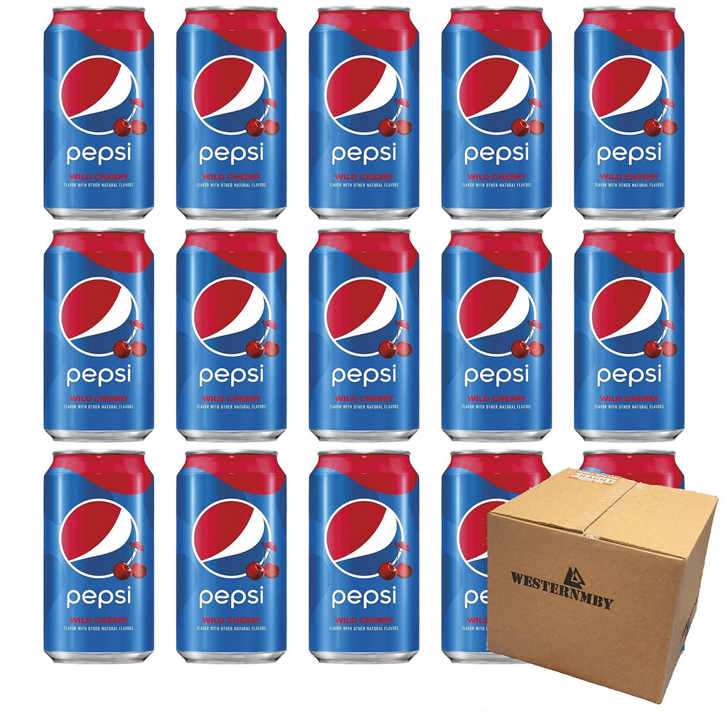 15 cans 12 fl oz Wild Cherry B4571