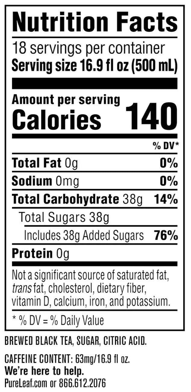 Sweet Iced Tea 16.9oz 18pk G544517