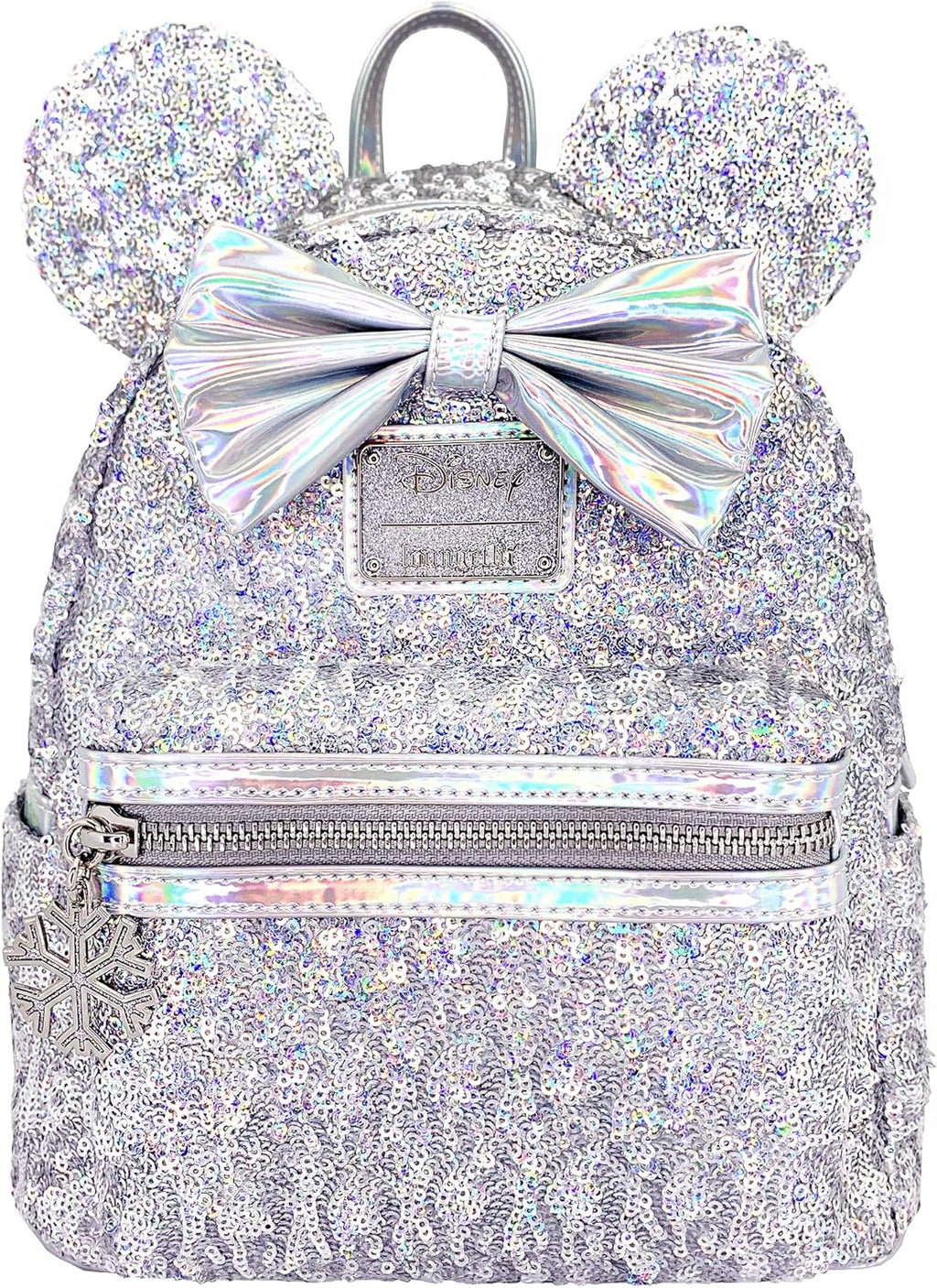 Disney Holographic Sequin Minnie Mini Backpack J49623