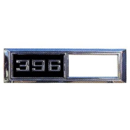 68-69 Nova Chevelle 396 Side Marker Light Emblems H654