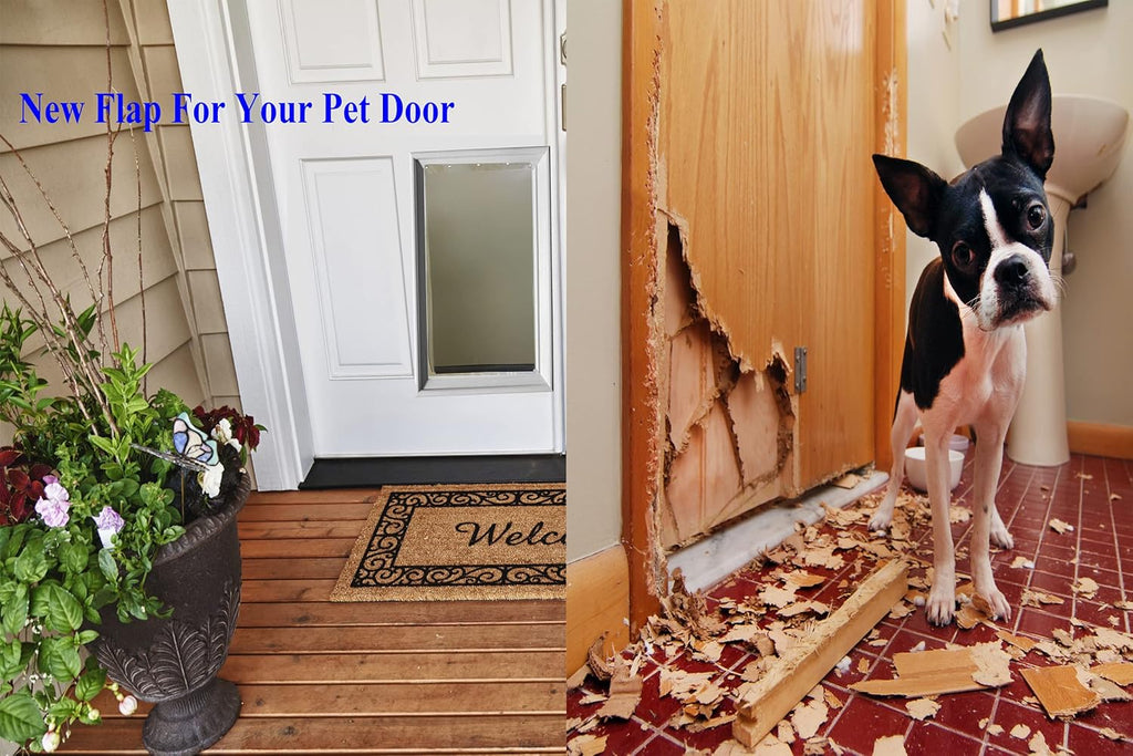 Large Dog Door Replacement Flap, Weather Resistant, 10 1/8" x 16 7/8" V35202