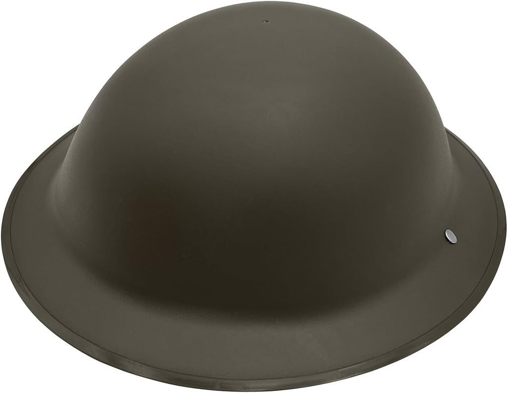 Olive Drab Green Lightweight Plastic British Army Helmet H926096