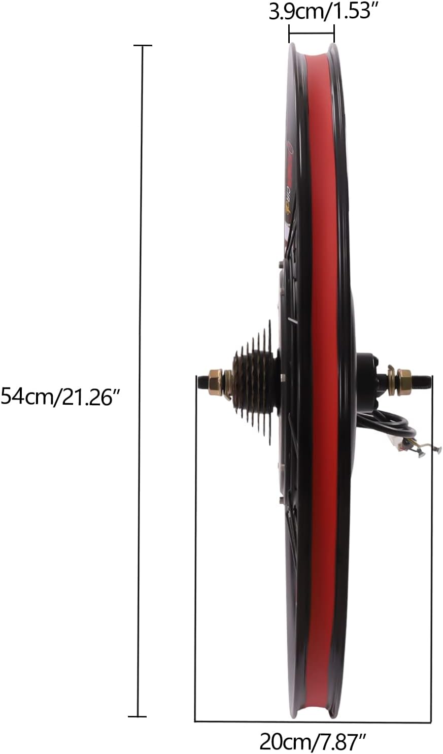 Electric Bicycle Wheel Kit Front/Rear Wheel Hub Motor Electric Bike Conversion Kit with LCD Display Z760