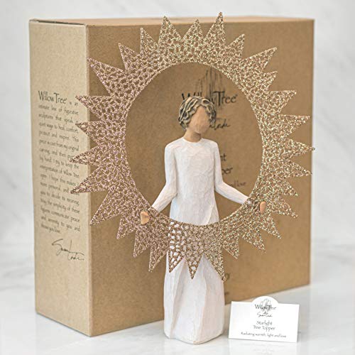 Pierced Metal Star Tree Topper Y782158