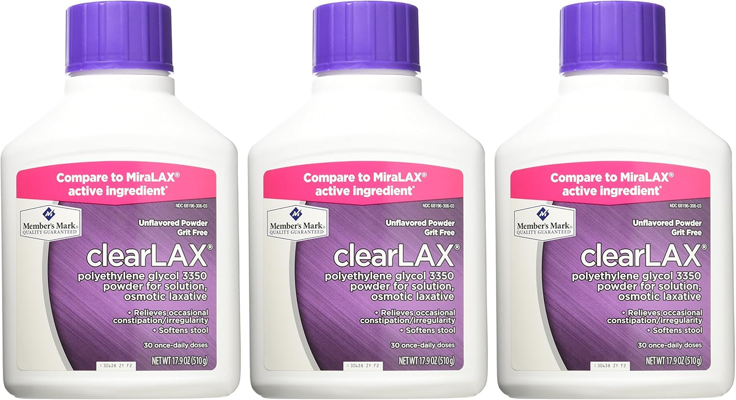 ClearLAX 17.9 Ounce 3 Pack C6077