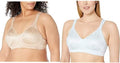 White/Nude 40C Wire Free Bra Z48122