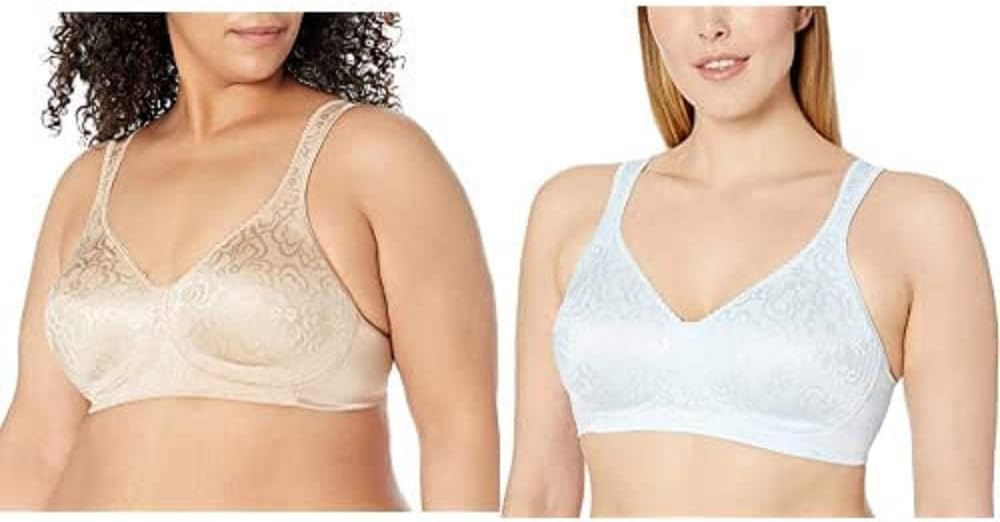 White/Nude 40C Wire Free Bra Z48122