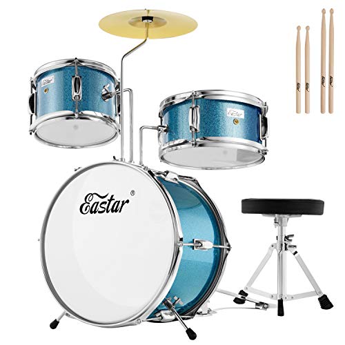 3-Piece 14 inch Junior Drum Set with Bass Tom Snare Drum M73938