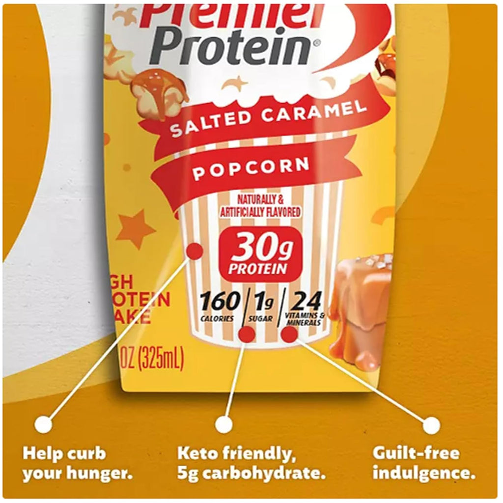 Salted Caramel Popcorn Protein Shake (11 fl. oz., 12 pk.) M50125