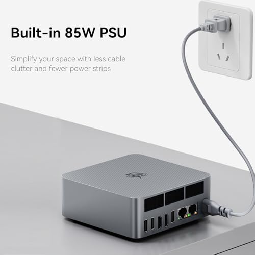 Mini PC AMD Ryzen 5 5500U 32GB DDR4 500GB NVMe SSD Desktop PC L4103