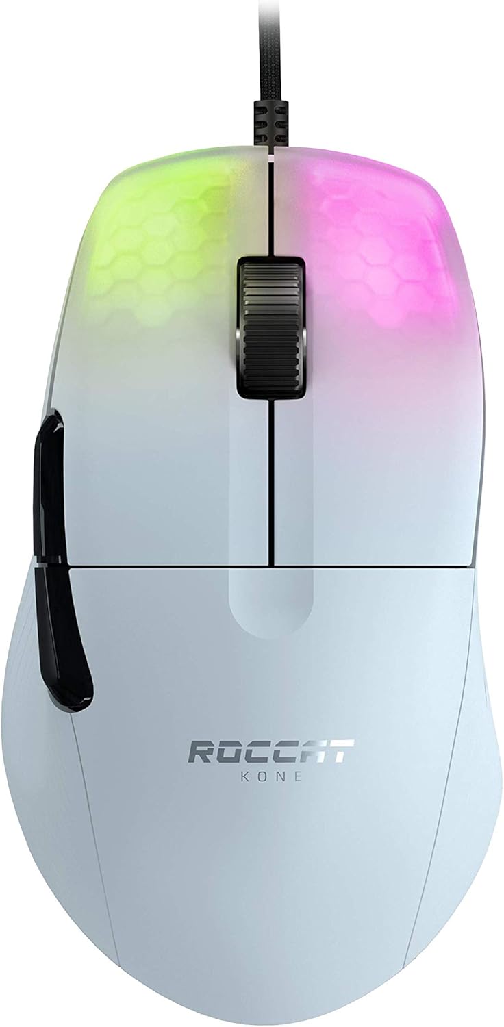 White Pack of 2 Ergonomic PC Gaming Mouse C172492