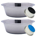 Stainless Steel Dog Bowl Set of 2 with Silicone Non-Skid Base R5401