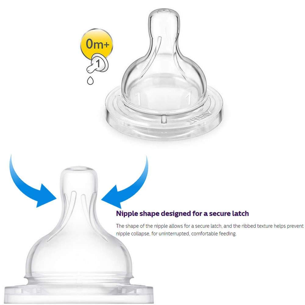 Clear Anti-Colic Bottle 4oz 3pk X755