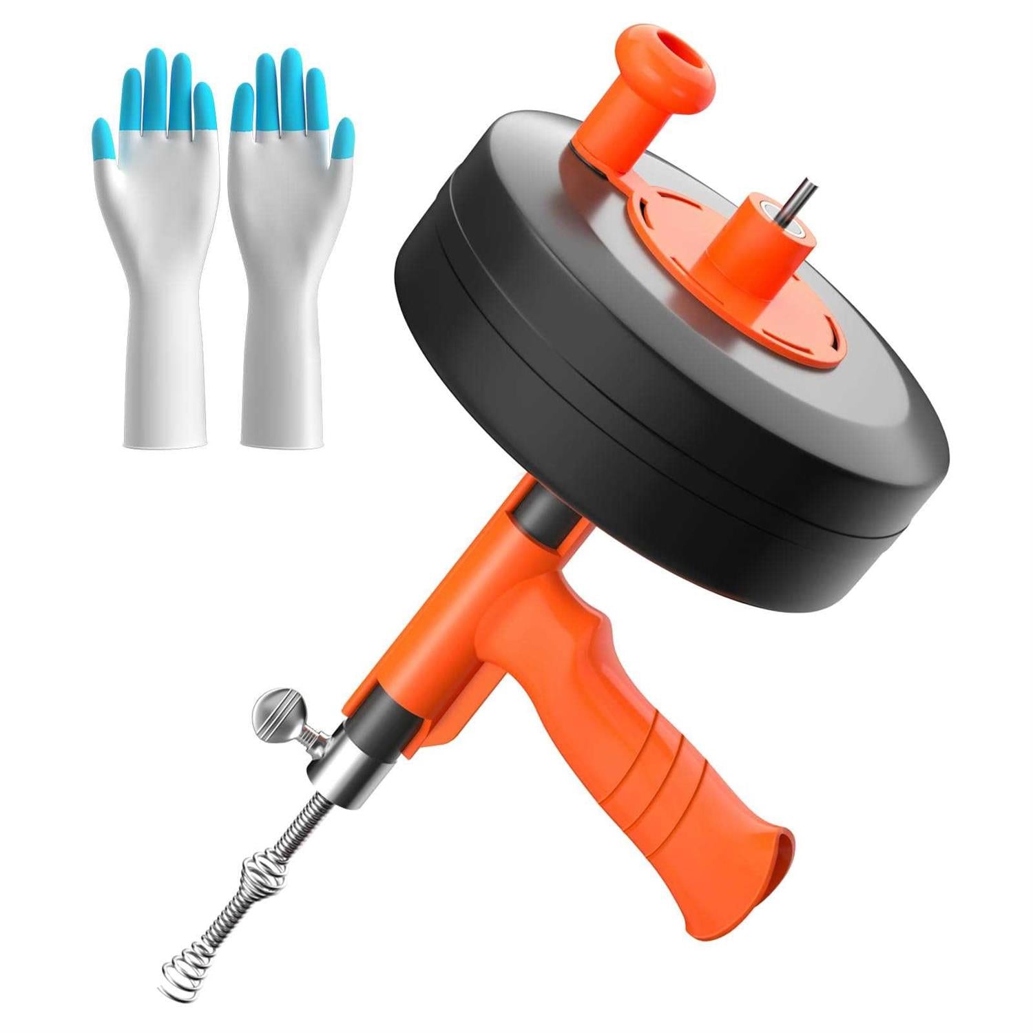 Heavy Duty Flexible Steel Drum Drain Auger with Drill Adapter W509170