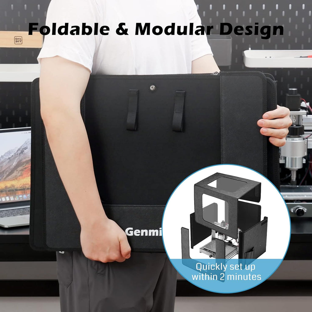 CNC Router Machine 3 Axis Engraver with Enclosure 520 x 475 x 405mm Z42276