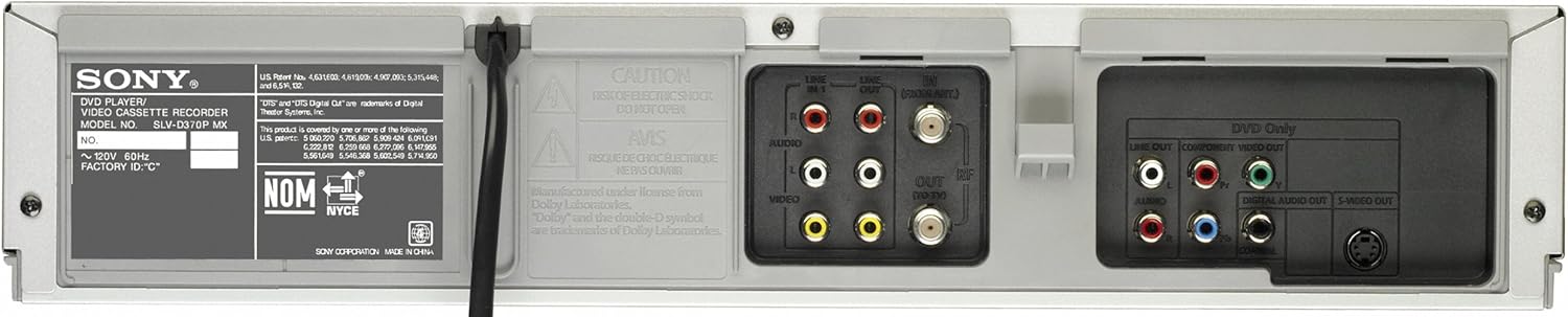 DVD/VCR Progressive Scan Combo Player U820