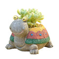 Turtle Resin Succulent Planter D645766