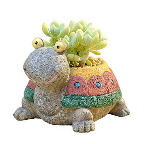 Turtle Resin Succulent Planter D645766