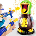 2 Packs of Toy Foam Blasters with Movable Target T6353