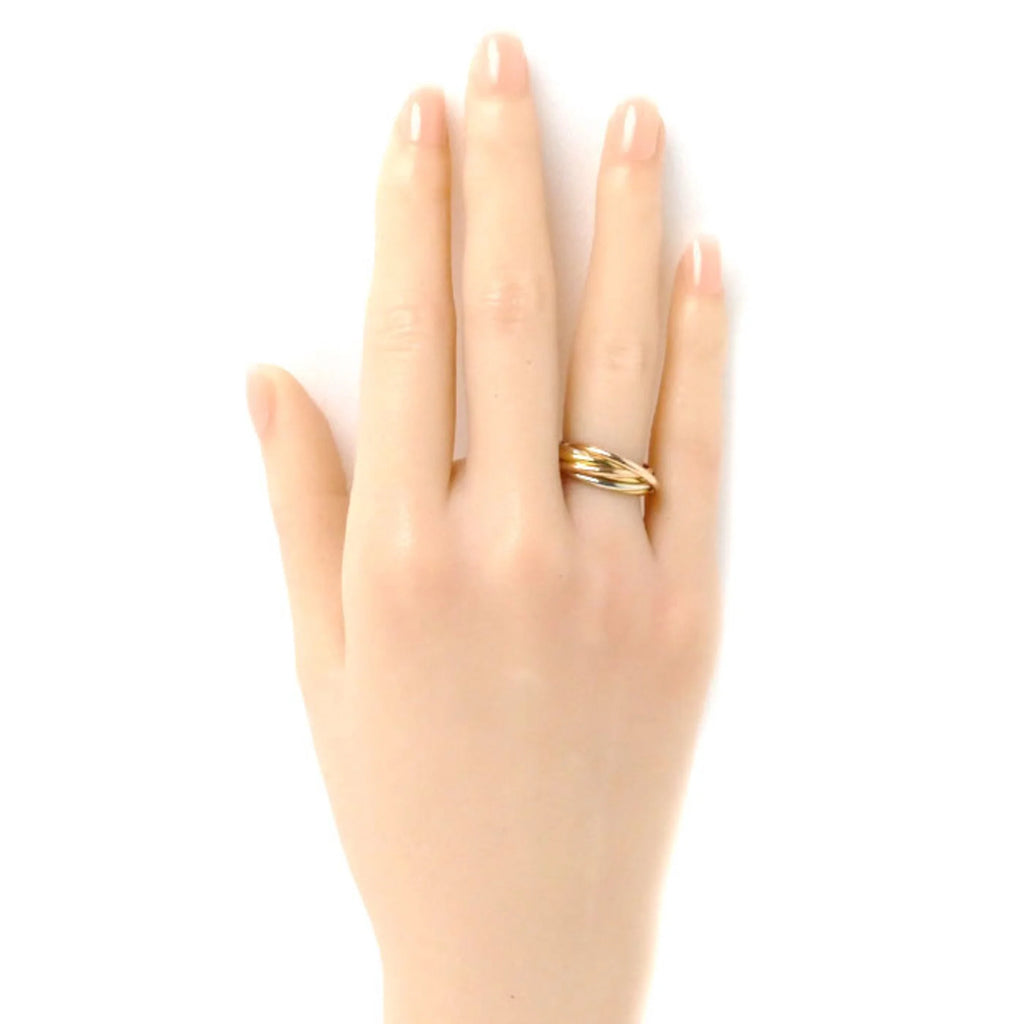 Pre-Owned Trinity 7-row ring 6.9g Ladies C931