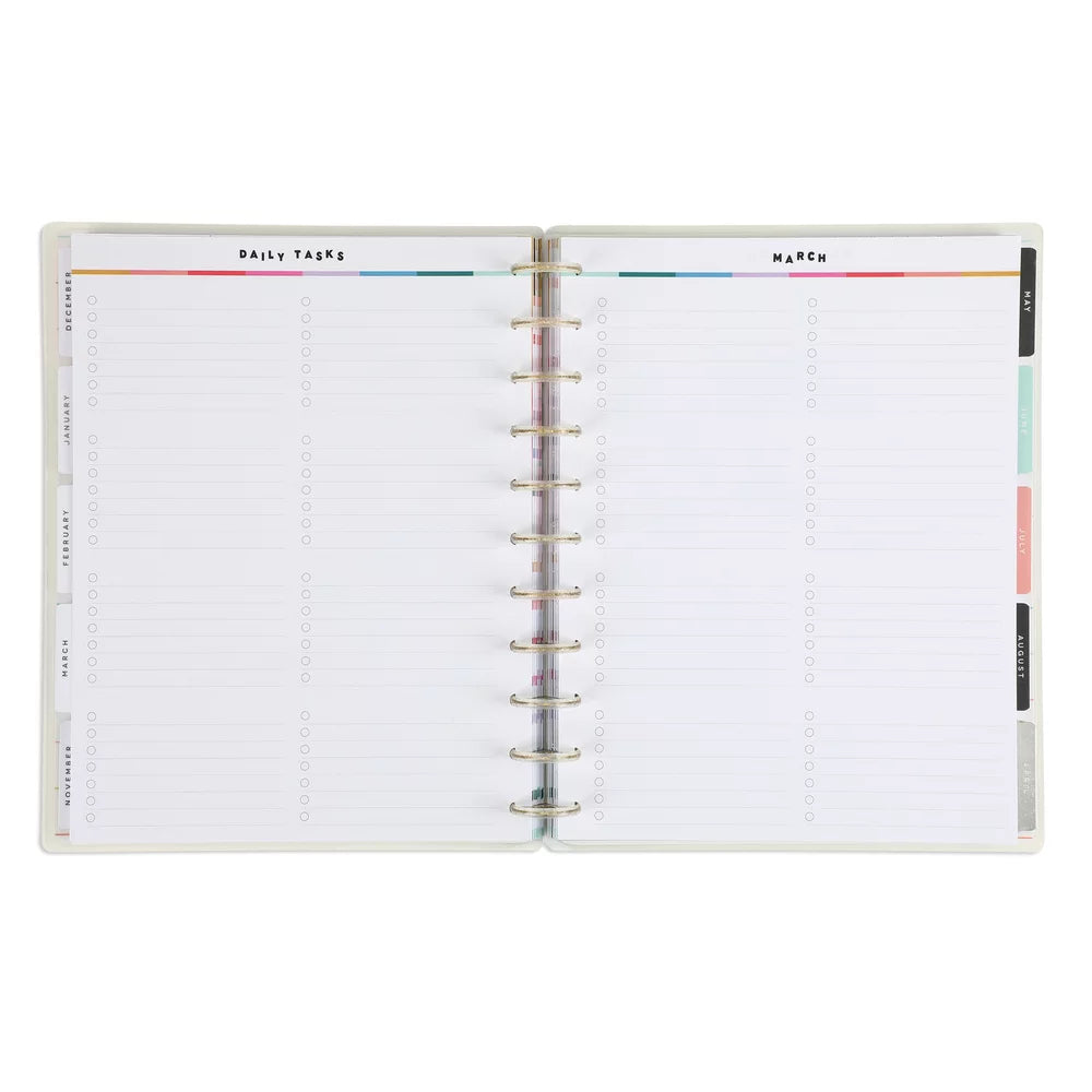18 Month Planner, July 2023 – Dec 2024, Monthly Layout, Big Sized 8.5” x 11” A21297