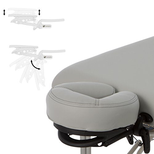 Portable Massage Table with Aluminum Frame, Face Cradle & Carry Case (29lb) S6107
