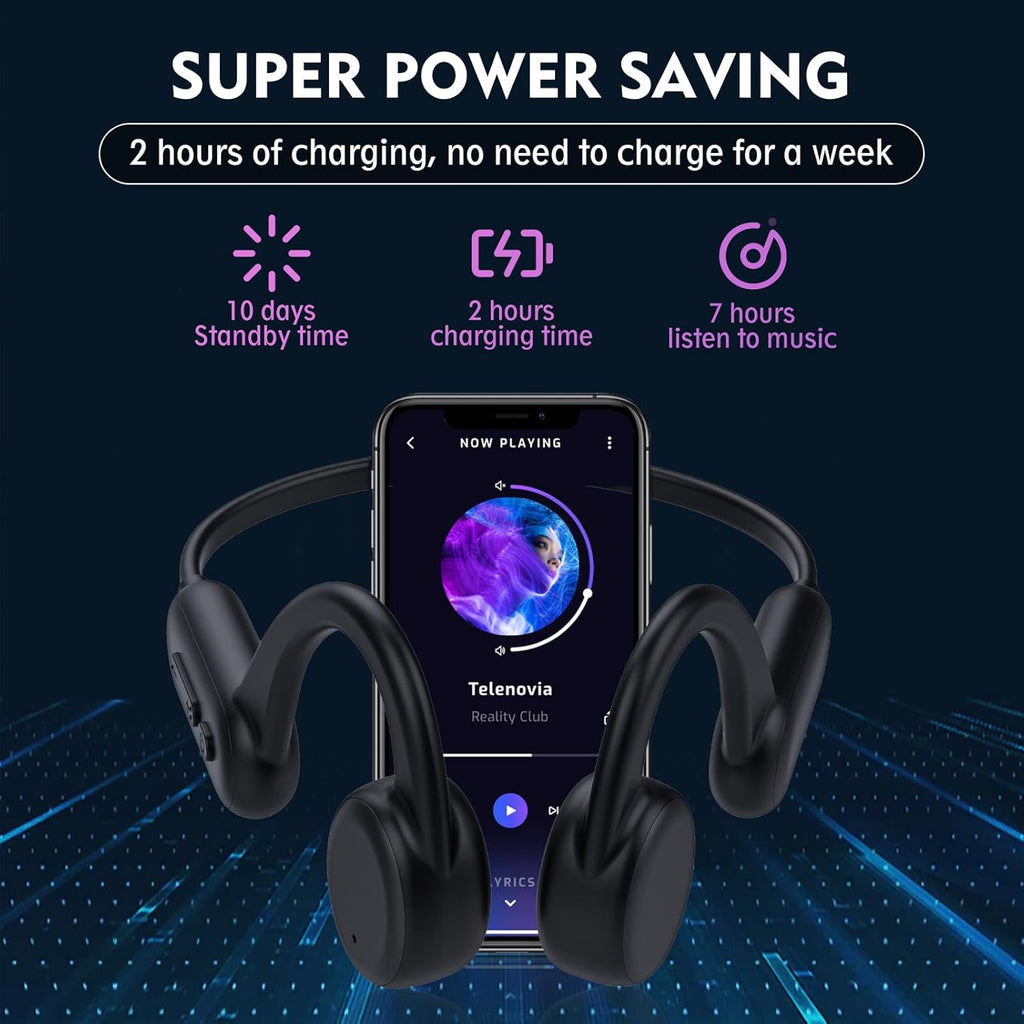 Open Ear Sports Headset with 8G Memory Pack of 2 G67092