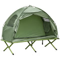 Single Person Folding Camping Tent Cot with Carry Bag Q938478