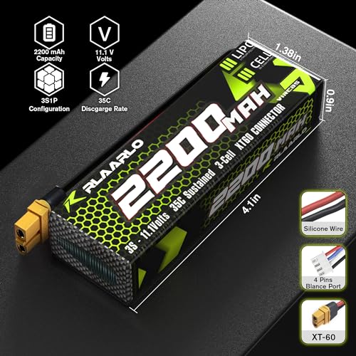 Black 1/10 Brushless RC Monster Truck, 50+ MPH, 4WD, Waterproof, Carbon Fiber P5189
