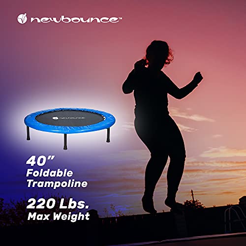 Mini Trampoline Foldable Fitness Rebounder H3983