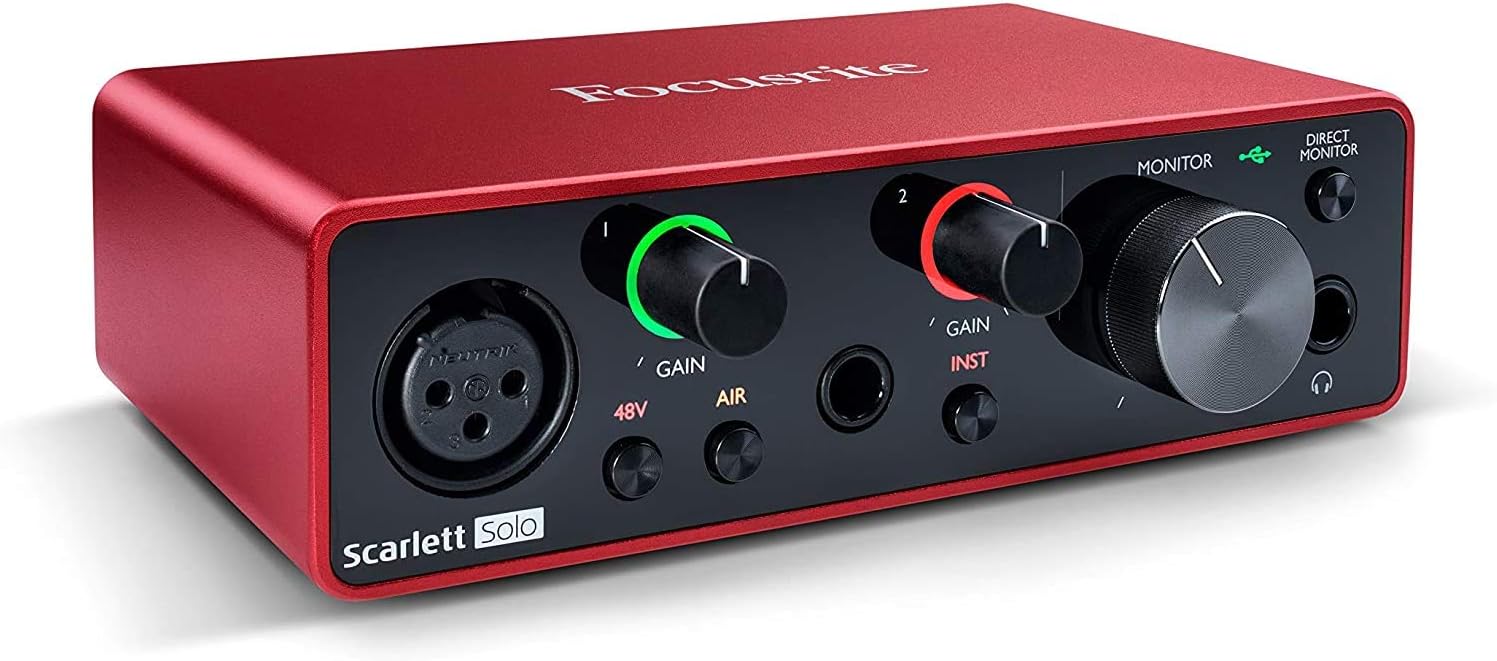 2x2 USB Audio Interface Bundle with Software Kit O949214