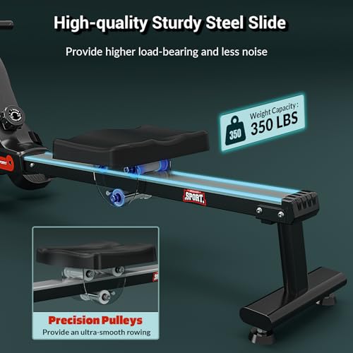 Magnetic Rower Machine with LCD Monitor E95111