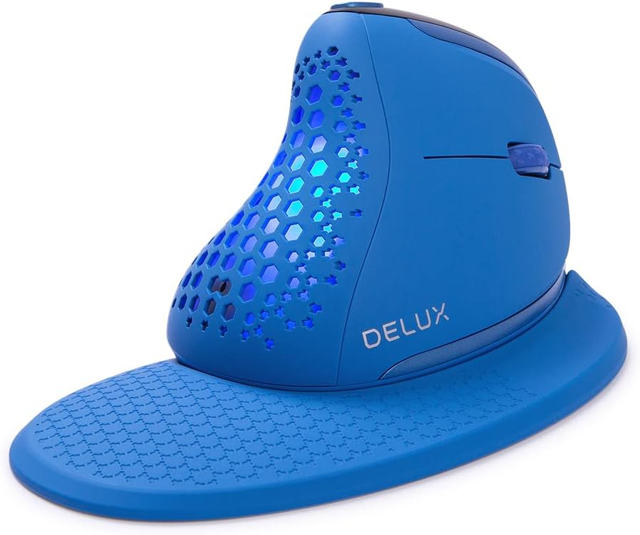 Wireless Ergonomic Vertical Mouse with OLED Screen, 7200DPI, Rechargeable L3958