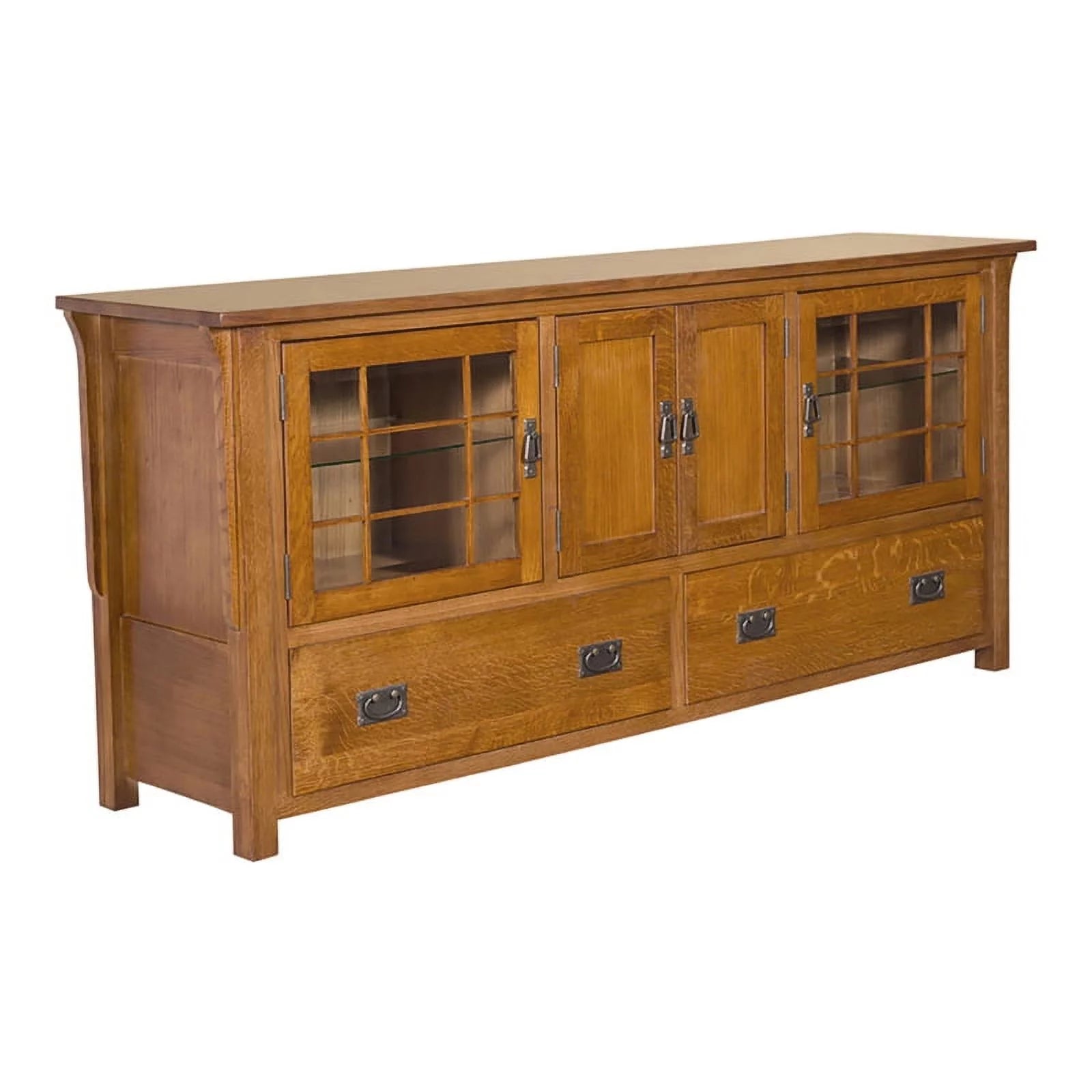 Cherry Wood TV Stand for TVs up to 72" X742