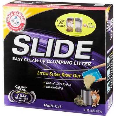Slide Easy Clean Up Multi-Cat Clumping Litter U369814