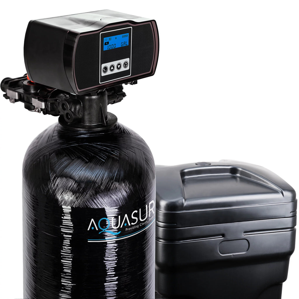 32,000 Grains Water Softener with Digital Head and Fine Mesh Resin F6560