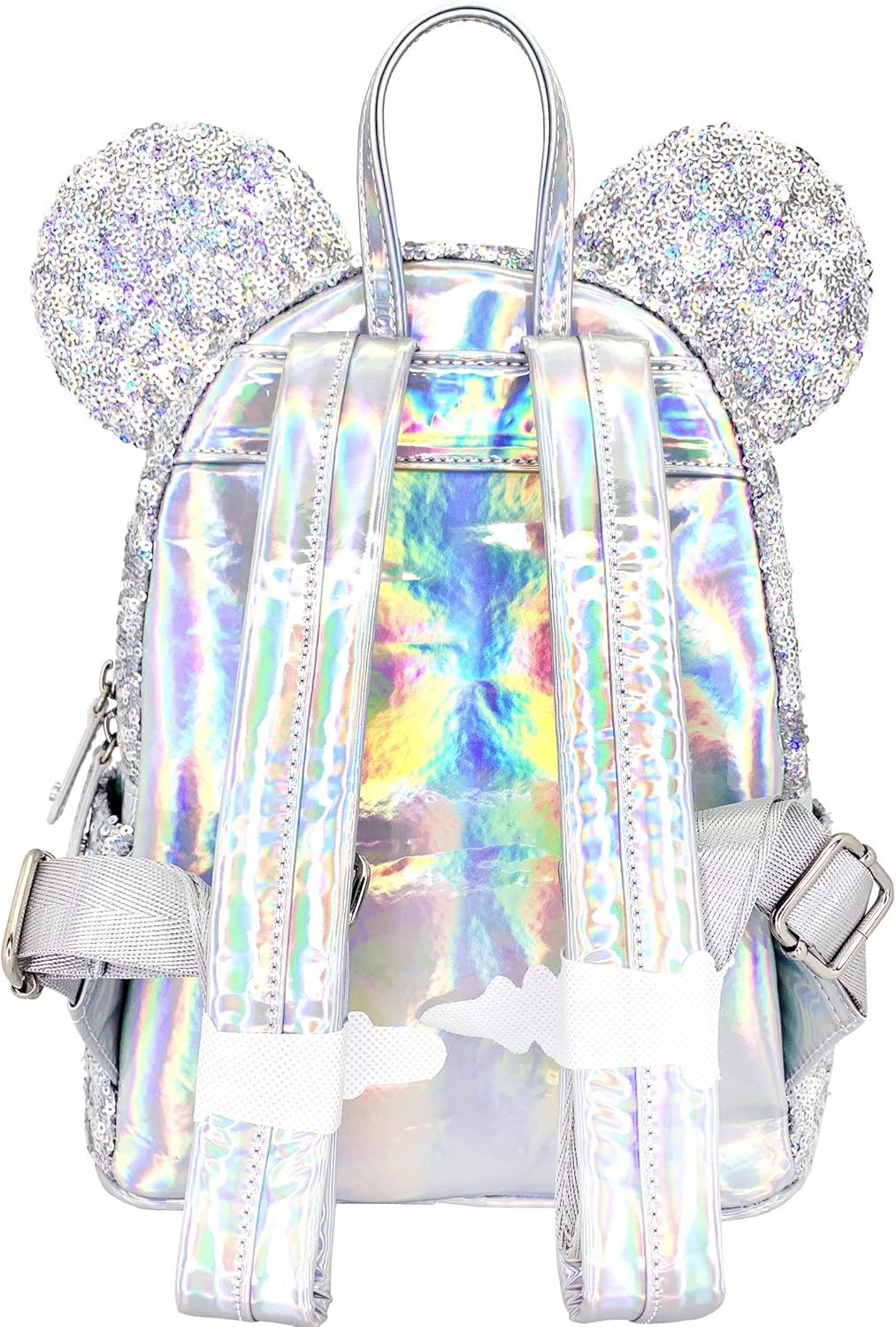 Disney Holographic Sequin Minnie Mini Backpack J49623