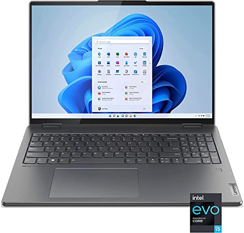 16 inch 2.5K Touchscreen 2-in-1 Laptop, Intel Core i5, 8GB Memory, 512GB SSD, Storm Grey U319