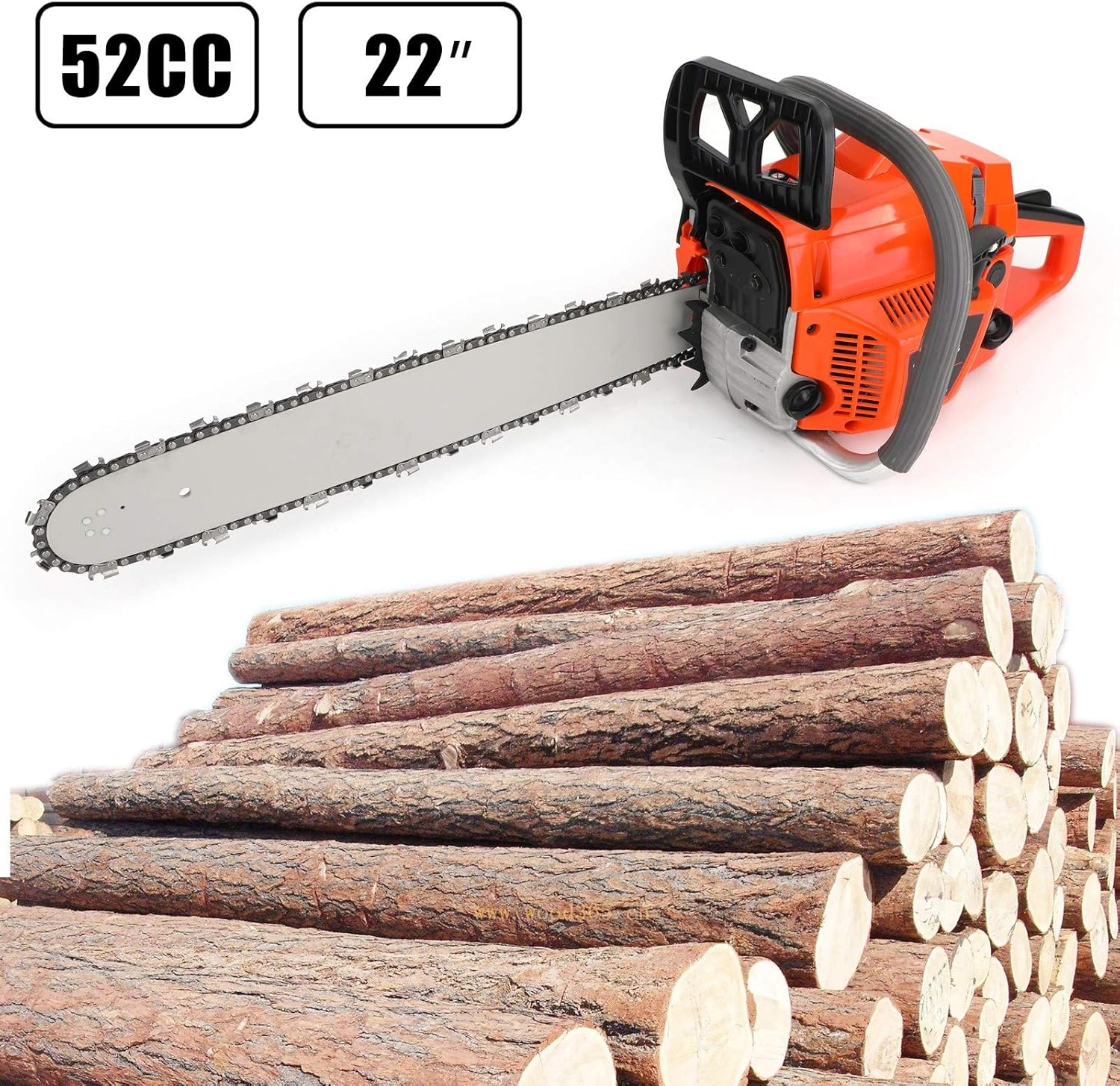 22 Inch 52cc Gas Chainsaw K38553