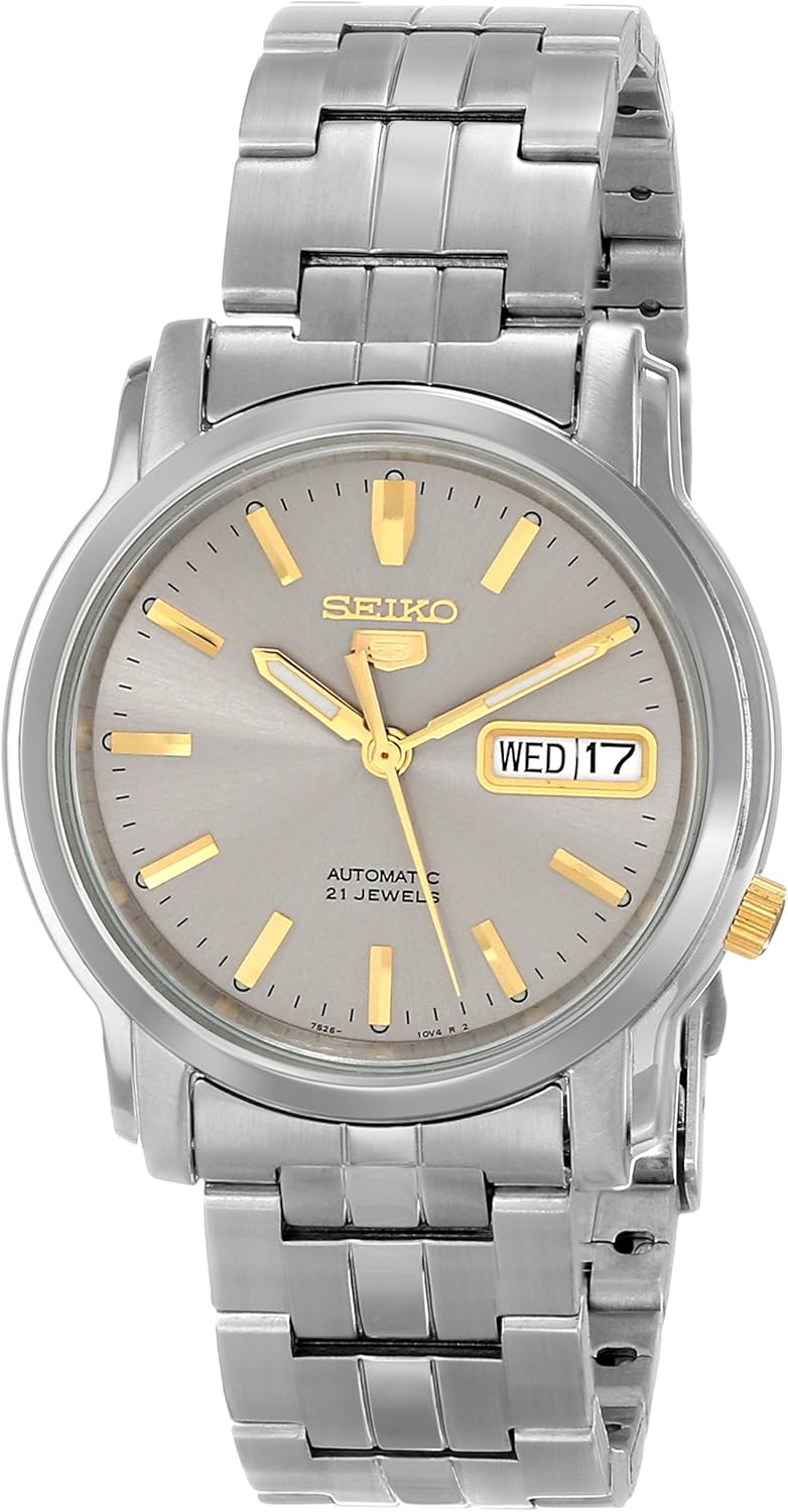 Grey Dial Stainless Steel Automatic Watch P104