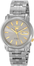 Grey Dial Stainless Steel Automatic Watch P104