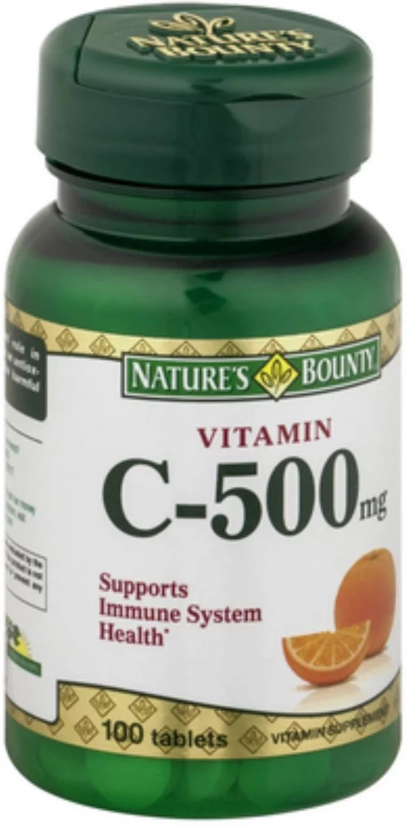 Vitamin C 500 mg Tablets 100 ea (Pack of 3) V7629