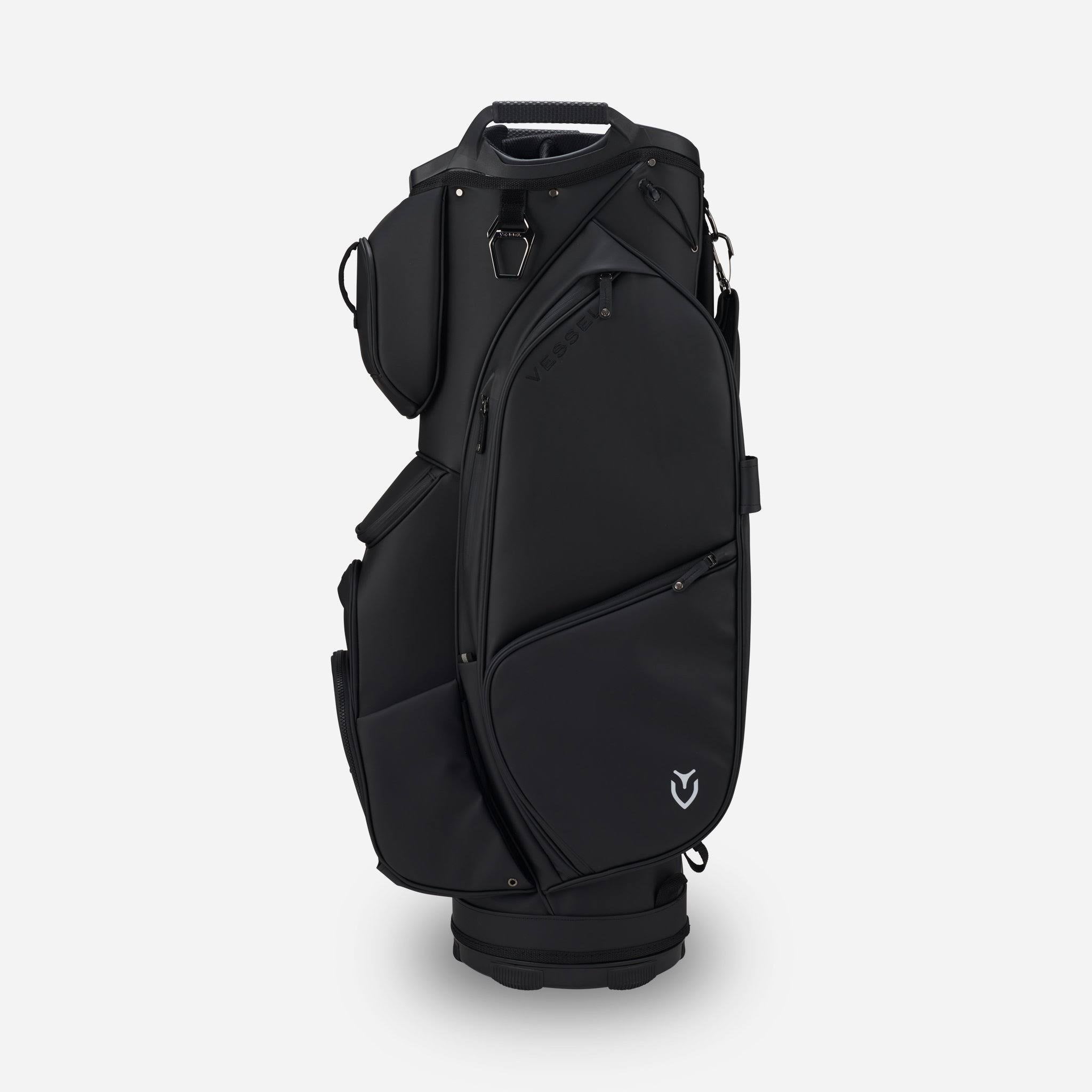 Matte White/Navy Cart Bag T6040