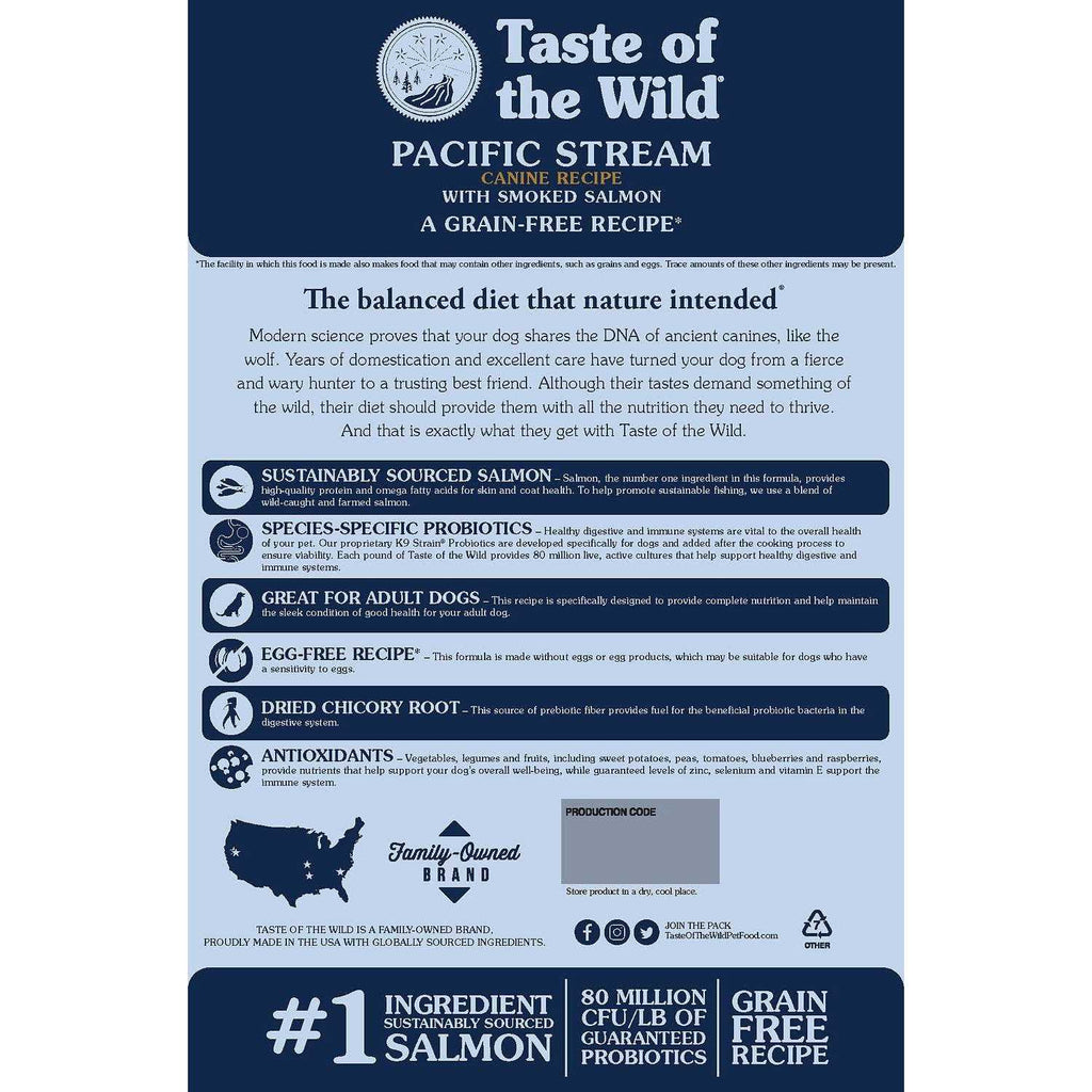 Pacific Stream Dog Food S220397