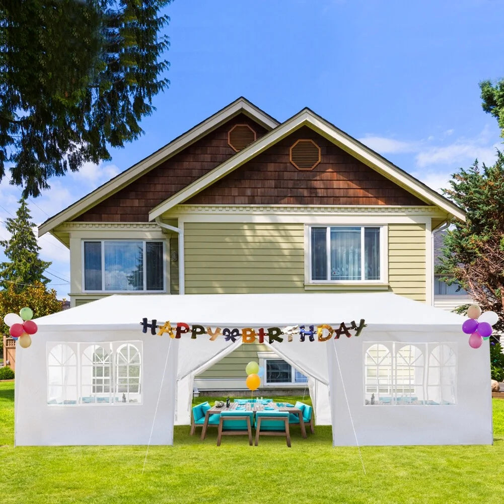 10'x30' Outdoor Waterproof Party Tent with 8 Removable Sidewalls F879092