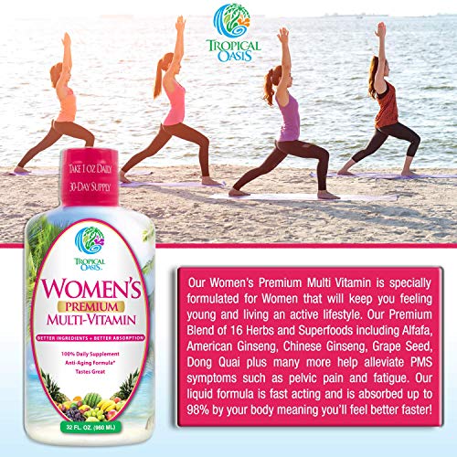 Liquid Multivitamin for Women, Sugar Free, 32 Serv B890441