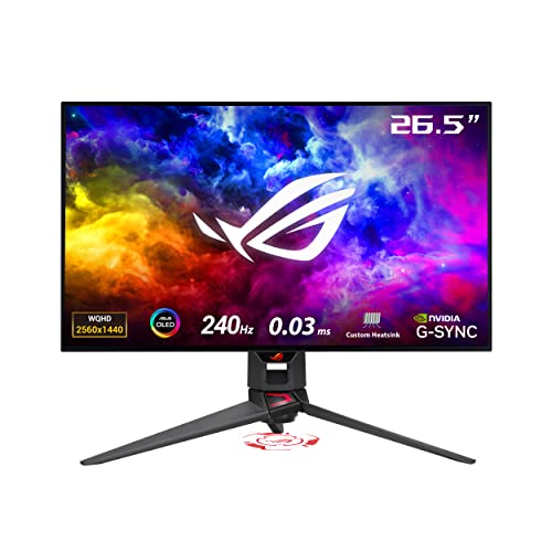 27" QHD Curved Monitor, 165Hz, 1ms, FreeSync Premium, Black I58628