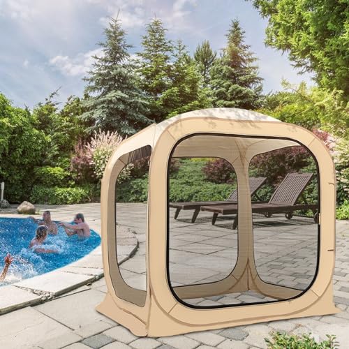 Screen House Tent Instant Pop-Up Tent Shelter Q452